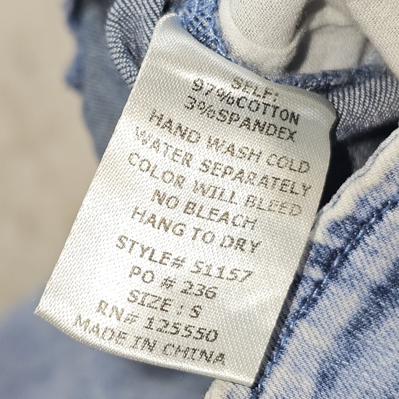 HERA High Waist Paperbag Straight Leg Jeans In S - Picture 5 of 6